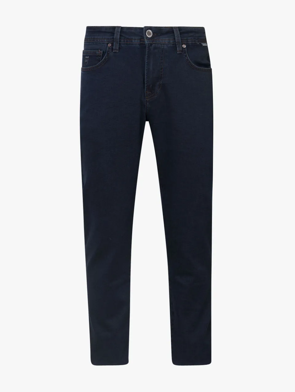 Тъмносини елегантни мъжки дънки regular fit CS470